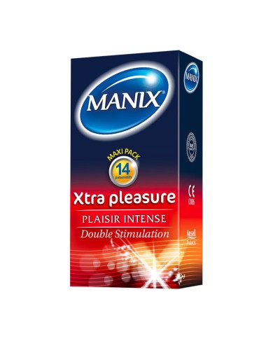 Préservatifs Manix Xtra Pleasure 12pc