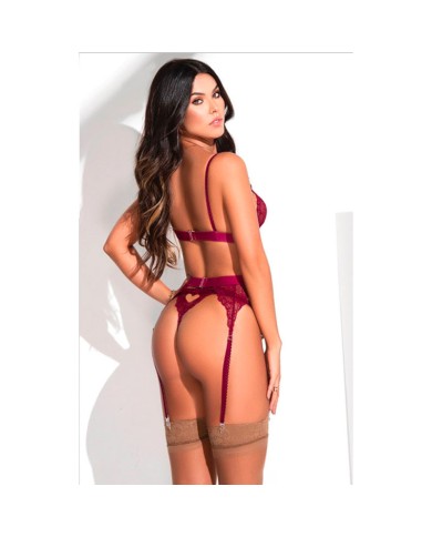 Ensemble de lingerie sexy 8221 (Bordeaux) - Mapalé