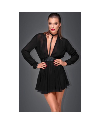 Mini Vestito F150 Chiffon - Noir Handmade