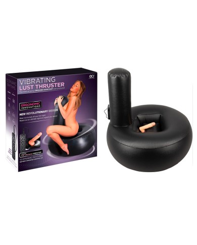 Aufblasbares Kissen mit eingebautem - Vibrating Lust Thruster
