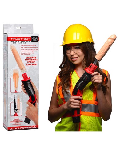 Fuck Machine Tragbarer und wiederaufladbarer Thrust-Bot (Schwarz) - LoveBotz