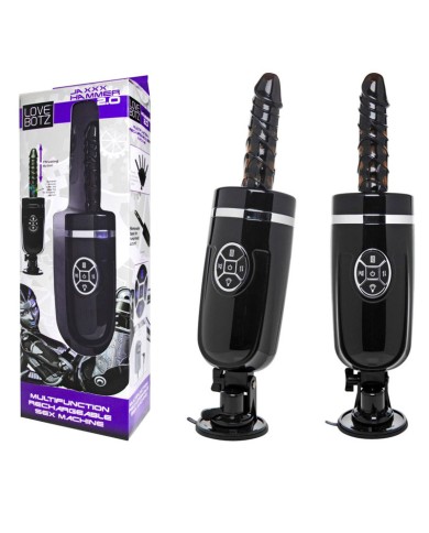 Fuck Machine portable Jaxxx Hammer 2.0 (Black) - LoveBotz
