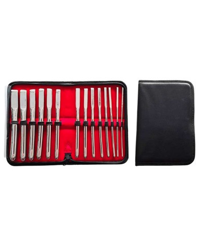 Dilatateur Urétral Hegar - Etui complet avec 14 dilatateurs