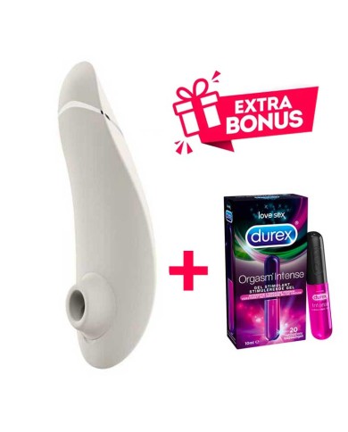 Womanizer Premium 2 (grau) - Klitoris & G Pink Stimulator