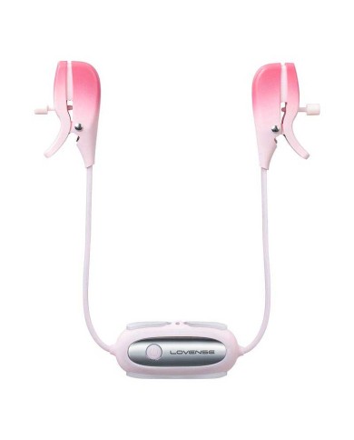 Vibrating and connected breast clamps - Lovense Gemini