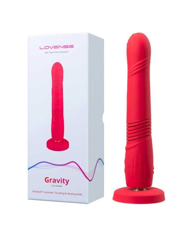 Vibromasseur va-et-vient et connecté - Lovense Gravity