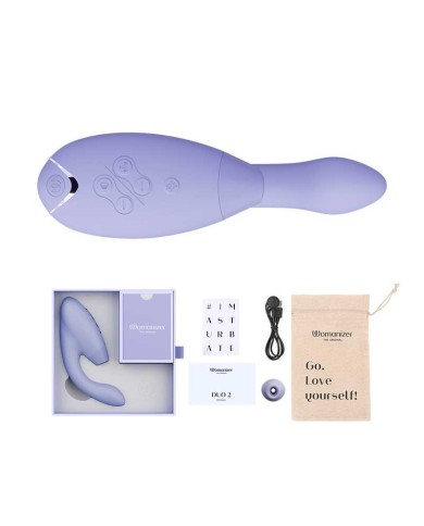 Womanizer Duo 2 (Schwarz) - Klitoris & G Pink Stimulator