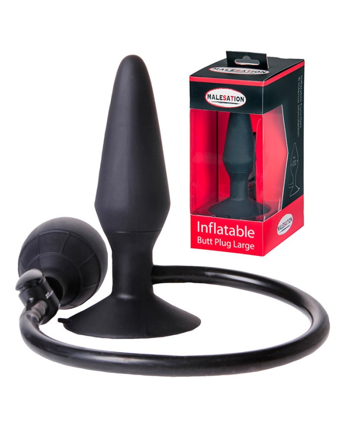 Plug Anal Gonflable (Large) - Malesation