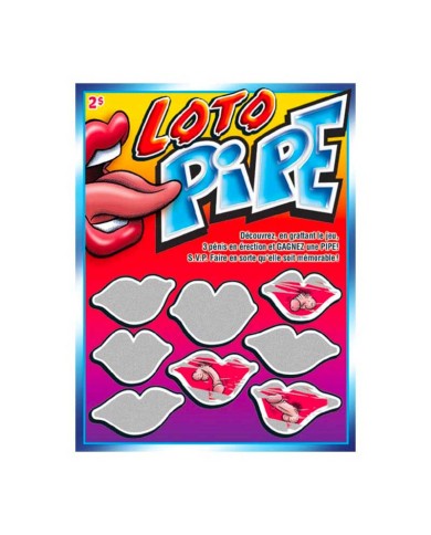Scratch cards "Loto Pipe" (French) - Ozzé