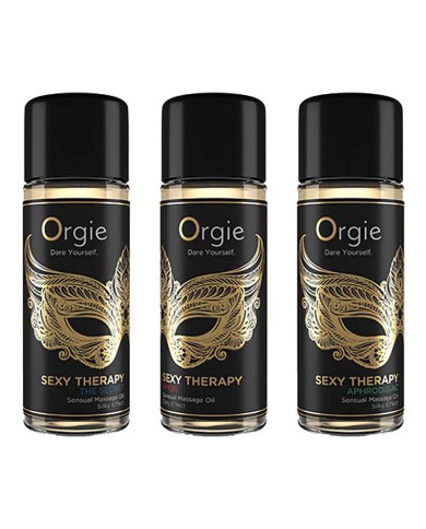 Orgie Sexy Therapy - 3x 30 ml - Massage Oil Set