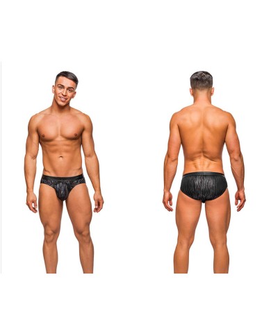 Dazzle Slip (Schwarz & Silber) - Male Power