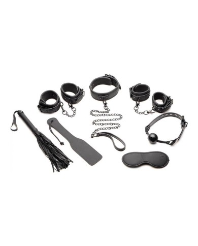 Kit di bondage e sadomaso Master of Kink (10 pezzi) - Master Serie