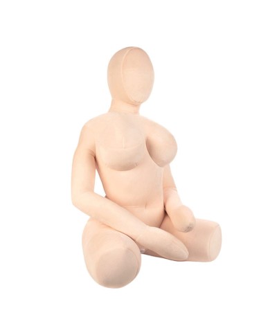 Bambola Meiki con busto in peluche DX