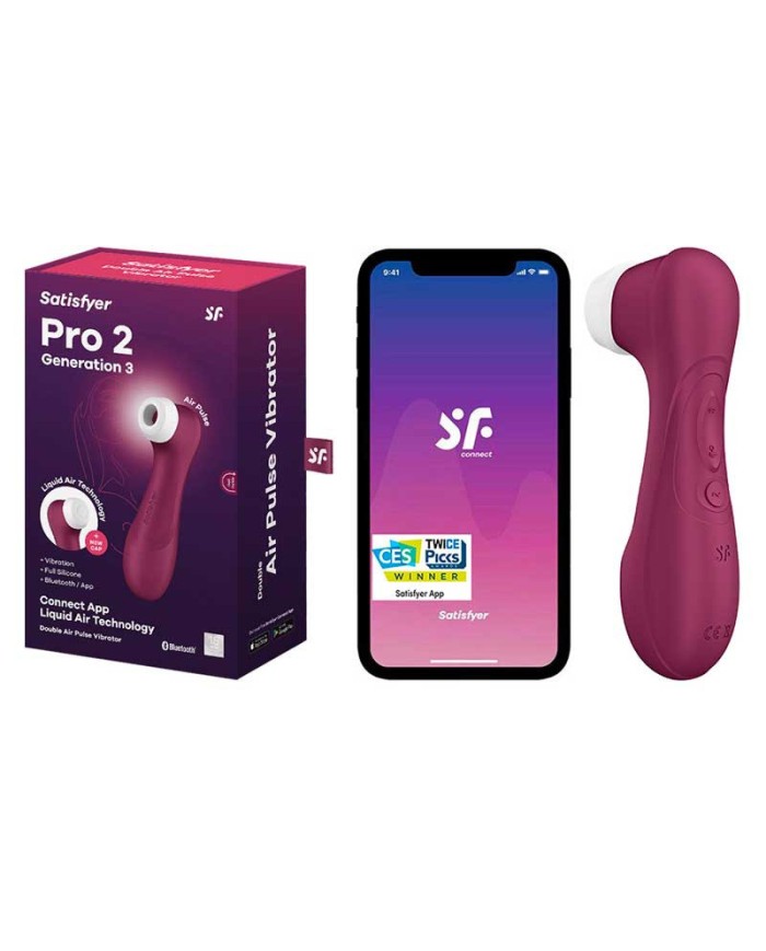 Satisfyer Pro 2 Sextoy „Generation 3“ - Verbundener Klitorisstimulator