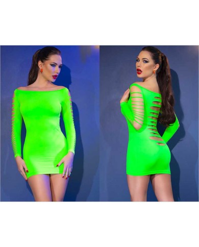 Sexy Minikleid 4617 (Fluo) - Chilirose