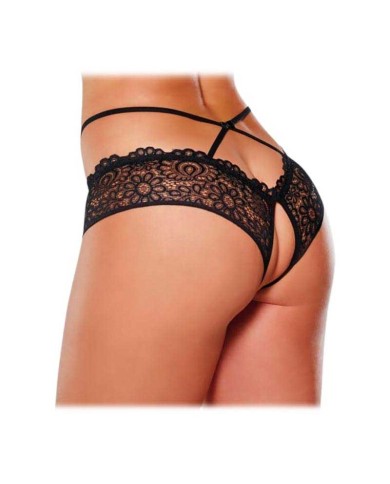 Offen Sexy Panty Crayzee (Schwarz) - Allure