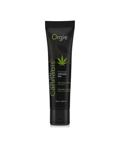 Lubrificante a base d’acqua Lube Tube Cannabis (100 ml) - Orgie