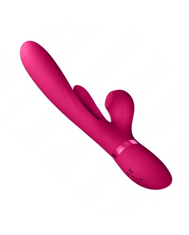 Rabbit Vibrator mit Pulsation Kura - Vive