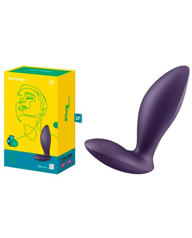Ferngesteuerter vibrierender Analplug Power Plug - Satisfyer