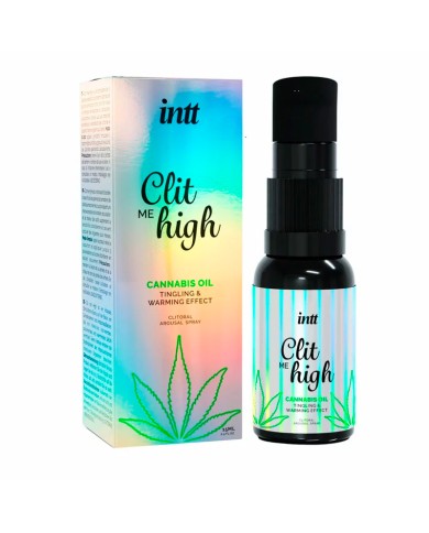 Intt Clit me High Olio di cannabis stimolante clitorideo - 15ml