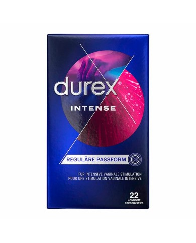 Préservatifs Durex Orgasm'Intense (22 Préservatifs) Préservatifs Durex Orgasm'Intense (22 Préservatifs)