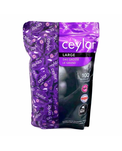 Préservatifs Ceylor Extra Large 100pc Préservatifs Ceylor Extra Large 100pc