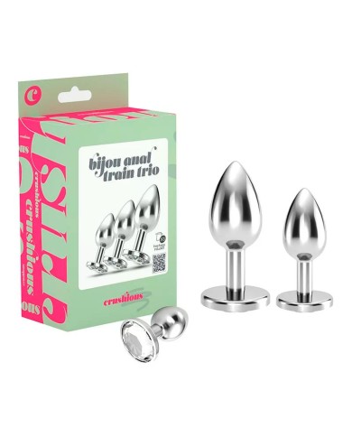 Set of 3 anal plugs - Crushious Bijou anal train trio