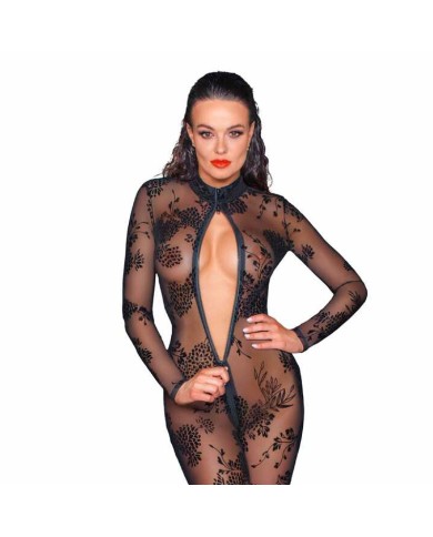 Bodystocking Overall F237 - Noir Handmade
