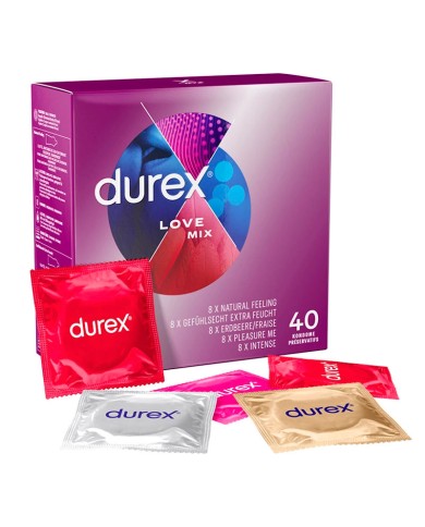 Durex Love Mix (40 Préservatifs) Durex Love Mix (40 Préservatifs)