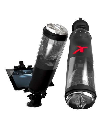 Masturbateur automatique Bouche/Vagin/Anus - PDX Deluxe Mega-Bator Masturbateur automatique Bouche/Vagin/Anus - PDX Deluxe Mega-Bator