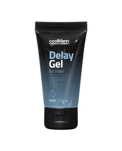 Gel pour retarder l'éjaculation 40 ml - CoolMann Delay Gel Gel pour retarder l'éjaculation 40 ml - CoolMann Delay Gel