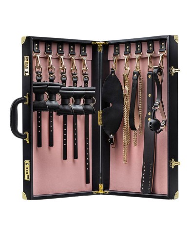 Mallette kit BDSM (10 accessoires) - Blush Temptasia Safe Word Mallette kit BDSM (10 accessoires) - Blush Temptasia Safe Word