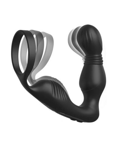 Vibratore prostatico con anello per il pene - Ass-Gasm Pro P-Spot Milker