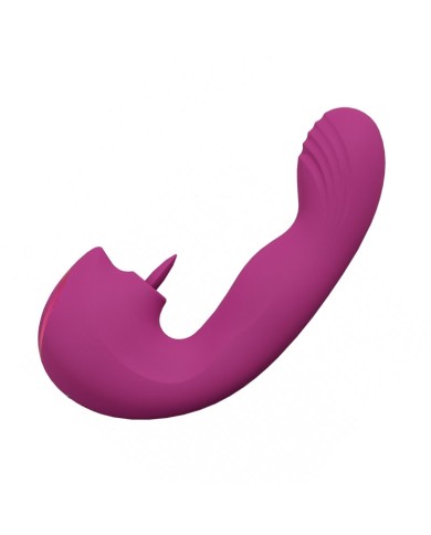 Vibratore per il punto G con lingua a tripla azione - Vive Yumi