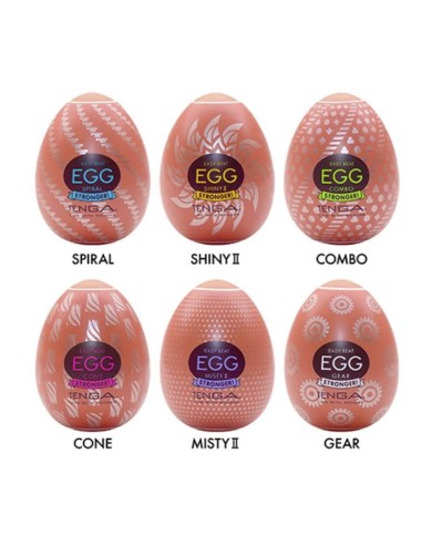 Masturbatori Tenga Egg HB Assortimento 2 - (confezione da 6)