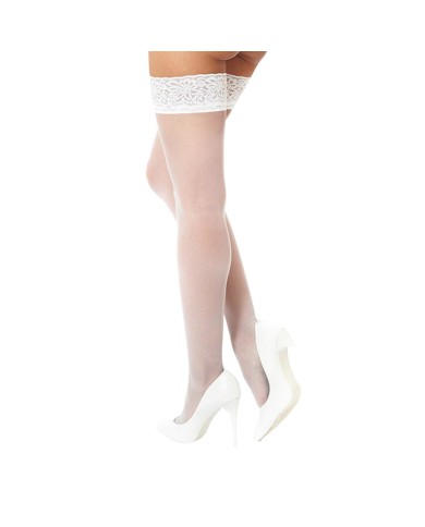 Sexy hold ups White - Kotek H012 Sexy hold ups White - Kotek H012
