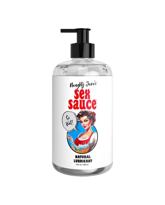 488 ml Gleitgel auf Wasserbasis - Naughty Jane's Sex Sauce