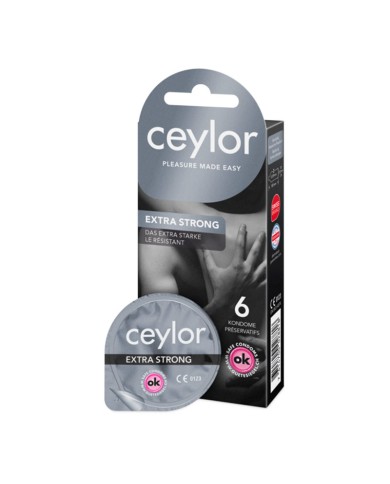 Preservativi Ceylor Extra Strong 6pc Preservativi Ceylor Extra Strong 6pc