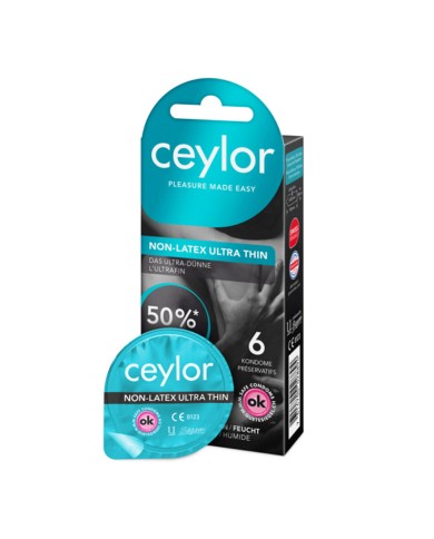 Ceylor non Latex Ultra Thin - 6 Preservativi Ceylor non Latex Ultra Thin - 6 Preservativi