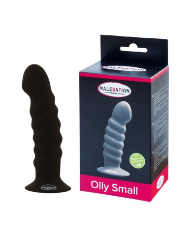 Silicon anal Dildo Olly Small Black - Malesation