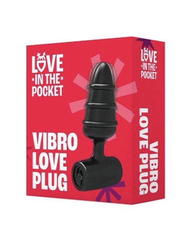 Mini vibrting butt plug Love Plug - Love in the Pocket