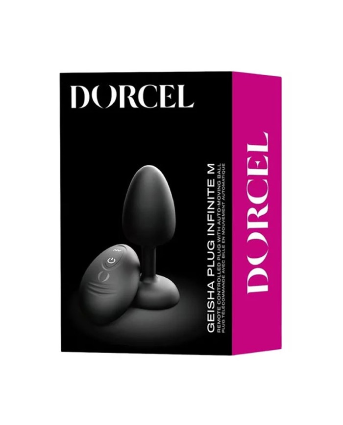 Anal Plug with Internal Ball (M) - Dorcel Geisha Plug Infinite
