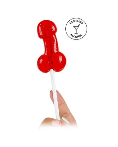 Penis-shaped pacifier with strawberry Daiquiri alcohol - Secret Play