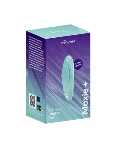 We-Vibe Moxie Plus vibrating clip-on clitoral stimulator - Turquoise