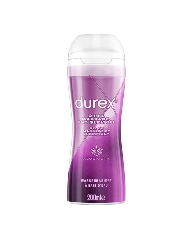 Durex Massage 2in1 Aloe Vera gel massaggio Durex Massage 2in1 Aloe Vera gel massaggio