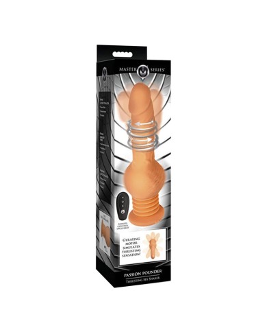 Vibratore alternativo Pounder da 14 cm - Serie Master Passion