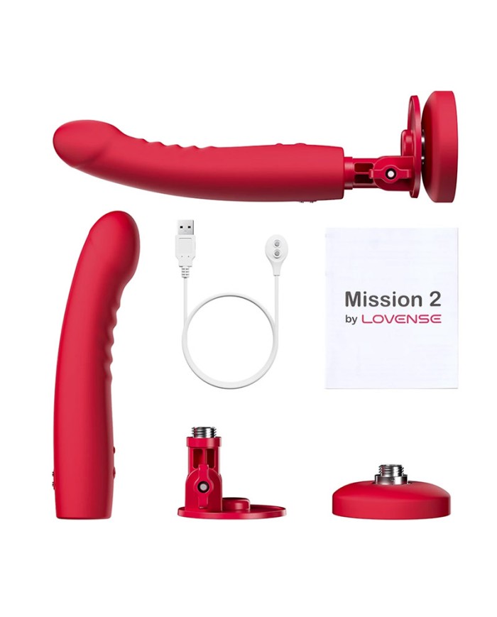mission 2 sex toy Lovense Mission 2 Suction Cup Dildo - Lovense Australia