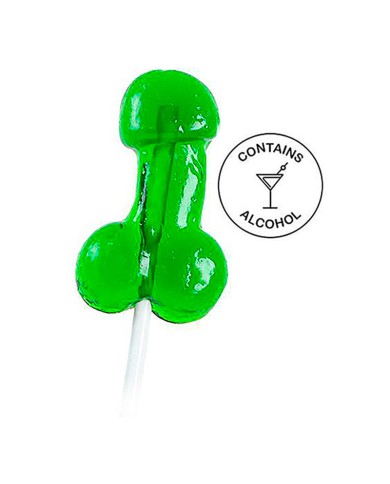 Succhietto a forma di pene con alcol Secret Play - Mojito