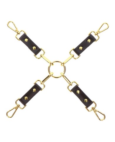 Kit de contrainte BDSM Taboom Hogtie Vogue - Noir