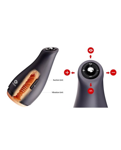 Masturbateur OTouch Airturn 3 (Succions + vibrations + chaleur)